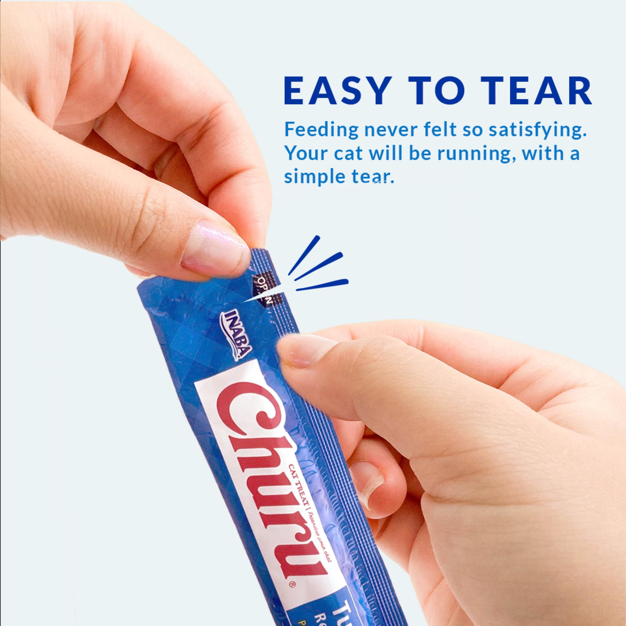 INABA Churu Cat Treats, Lickable, Squeezable Creamy Purée with Vitamin E, 0.5 Ounces per Tube, 120 Tubes Total, Chicken Variety - Image 7