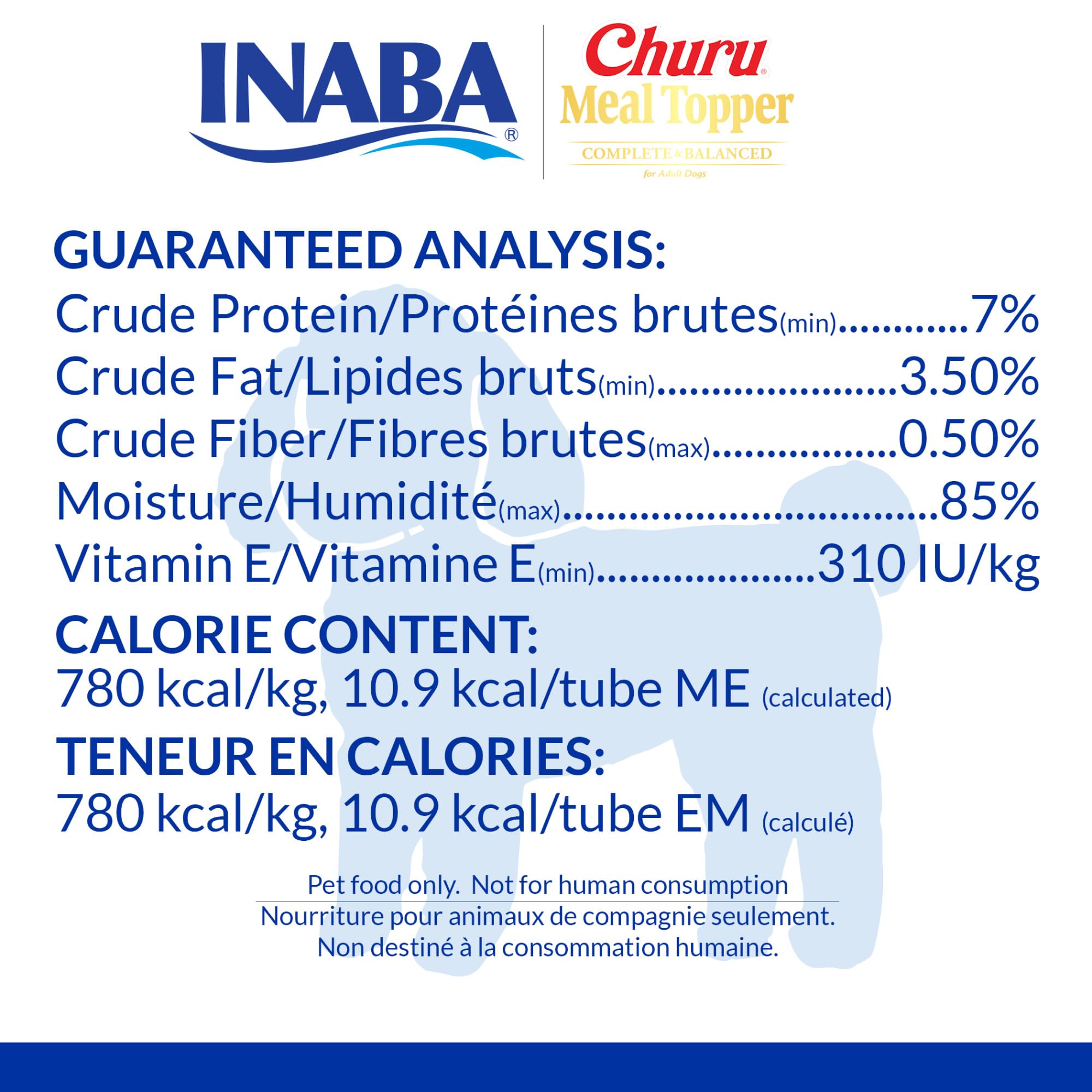 INABA Churu Meal Topper for Dogs, Complete & Balance, Creamy, Lickable Purée Dog Food Topper, 0.5 Ounce Tube, 24 Tubes (4 per Pack), Chicken with Beef Recipe - Image 3