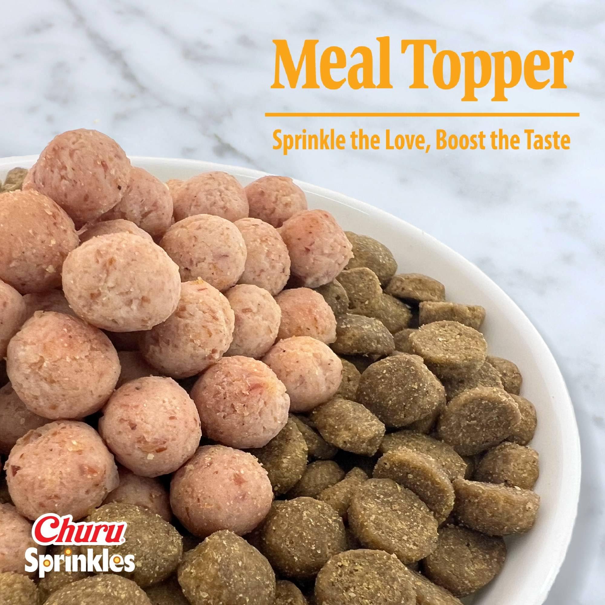 INABA Churu Sprinkles for Cat, Soft & Chewy Churu Filled, Baked Chicken Cat Treat Meal Topper with Vitamin E and Green Tea Extract, 1.05 oz. per Pack, 18 Packs Total, Chicken Recipe with Dashi Flavor - Image 7