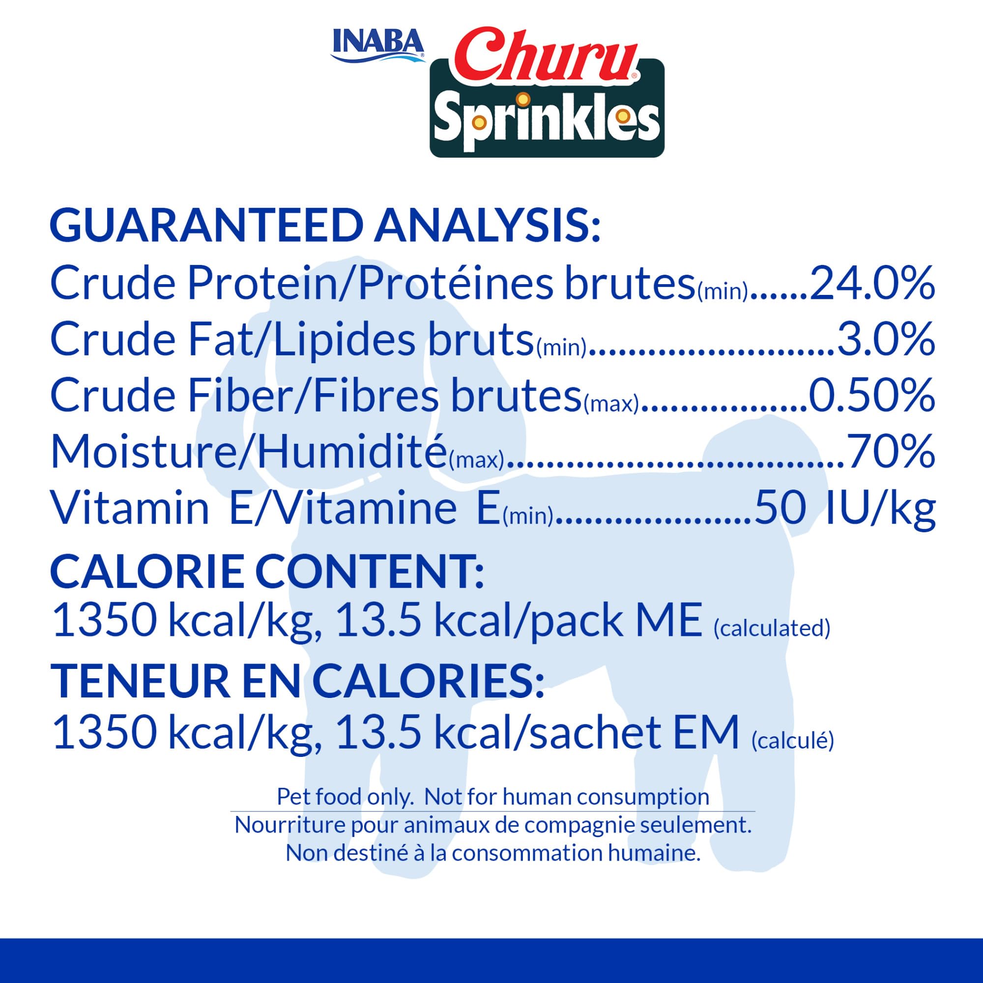 INABA Churu Sprinkles for Dog, Soft & Chewy Churu Filled Dog Meal Toppers with Vitamin E and Green Tea Extract, 1.05 oz. per Pack, 18 Packs Total, Chicken and Beef Recipe - Image 5