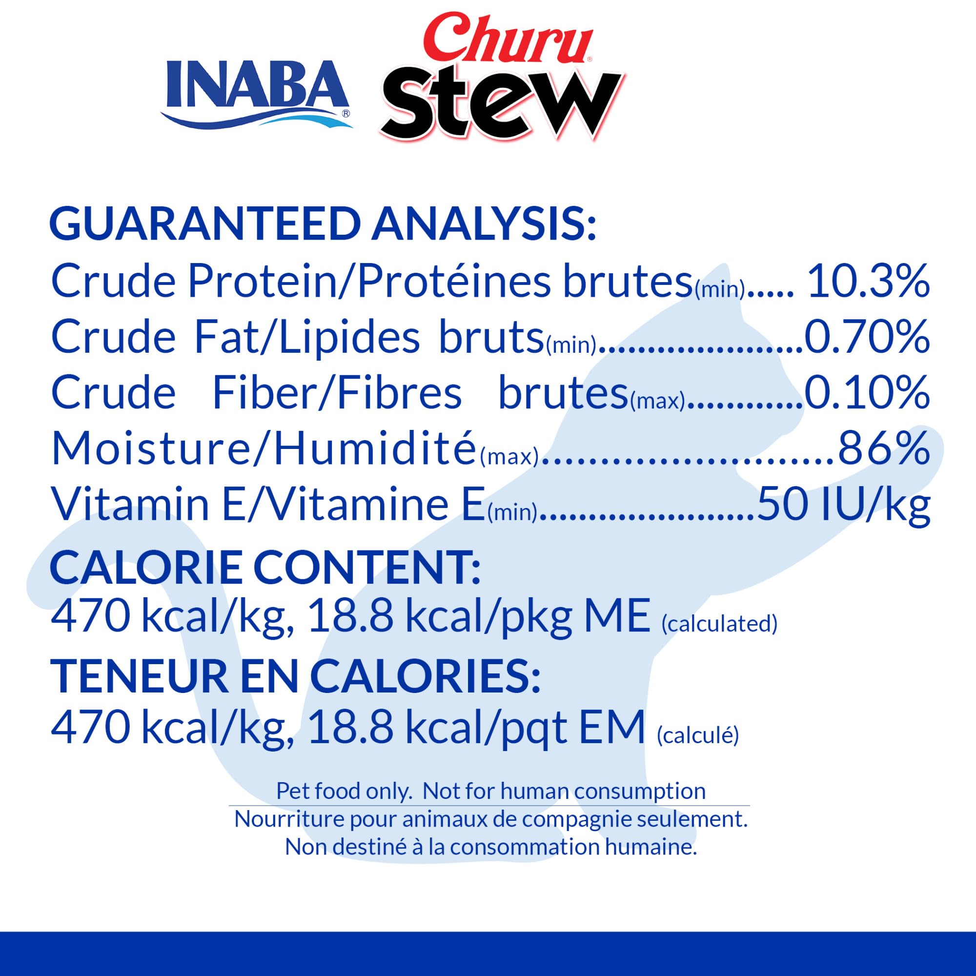INABA Churu Stew for Cats, Side Dish Pouch with Vitamin E, 1.4 Ounces per Pouch, 12 Pouches, Chicken with Salmon Recipe - Image 5