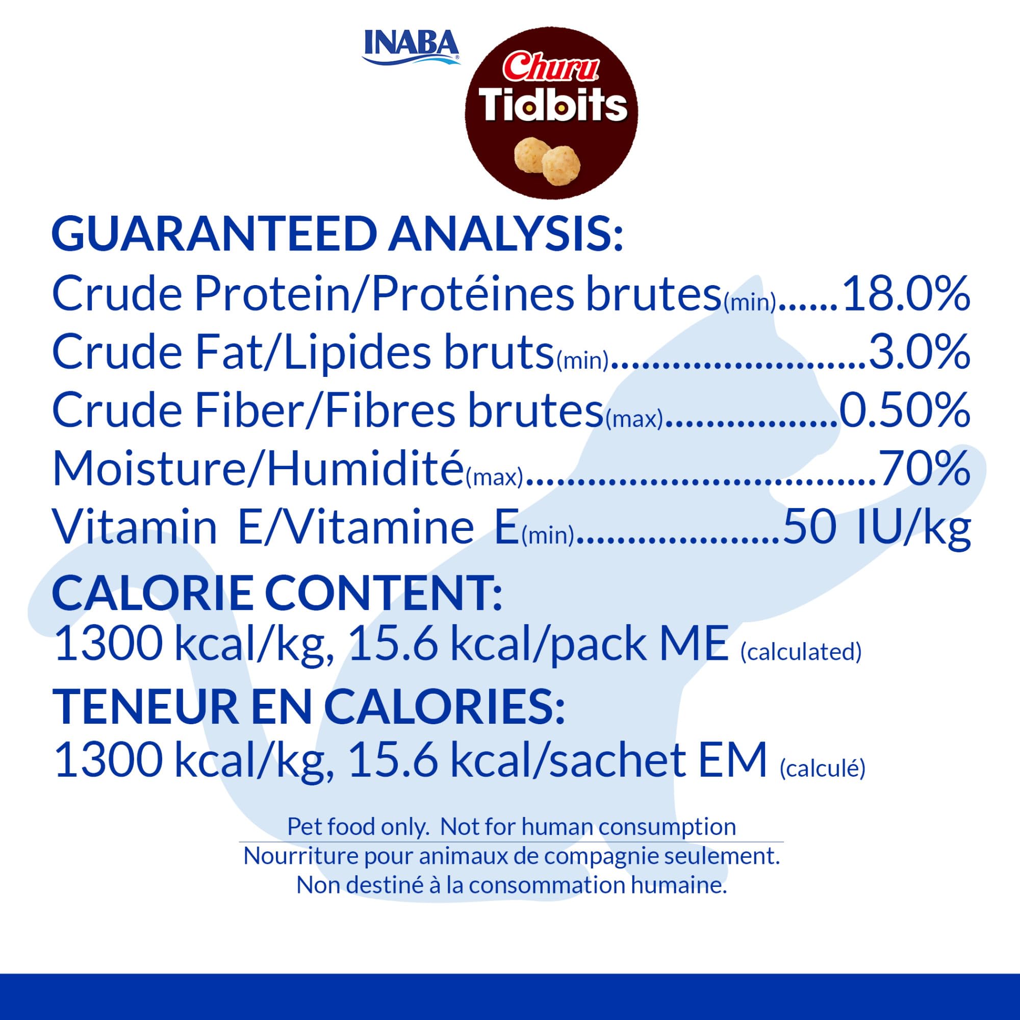 INABA Churu Tidbits for Cats, Soft & Chewy Churu Filled, Baked Chicken Cat Treats with Taurine & Green Tea Extract, 0.42oz per Pack, 8 Packs Total, Tuna Recipe - Image 4